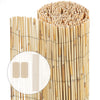 Canisse en roseau naturel Brise vue avec attaches de fixation 90x600cm - voonot.com