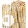 Canisse en roseau renforcée Brise vue naturel avec attaches de fixation 100x600cm - voonot.com