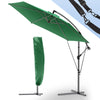 Parasol deporte 3M avec housse de protection et sangle de fixation Vert - voonot.com