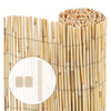 Canisse en roseau renforcée Brise vue naturel avec attaches de fixation 90x300cm - voonot.com