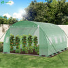 Serre de jardin tunnel 12m2 en acier galvanise - voonot.com