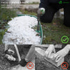Bordure de jardin plastique flexible 10m avec piquets vert bordé de vert clair - voonot.com