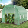 Serre de jardin tunnel 6m2 en acier galvanise - voonot.com