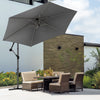 Parasol deporte 3M Gris fonce avec housse de protection - voonot.com