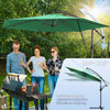 Parasol deporte 3M avec housse de protection et sangle de fixation Vert - voonot.com