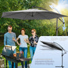 Parasol deporte 3M Gris fonce avec housse de protection - voonot.com