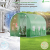 Serre de jardin tunnel 6m2 en acier galvanise - voonot.com
