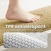 Lot de 2 Tapis de Bain Antidérapant microfibre 60x90cm beige - voonot.com