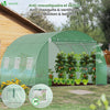 Serre de jardin tunnel 9m2 en acier galvanise - voonot.com