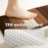 Lot de 2 Tapis de Bain Antidérapant microfibre motif dégradé 60x90cm beige - voonot.com