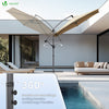 Parasol deporte 3M avec housse de protection et sangle de fixation Kaki - voonot.com