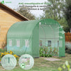 Serre de jardin tunnel 6m2 en acier galvanise - voonot.com