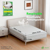 Protège Matelas Alèse Impermeable avec jupe elastiquee 135x190x30cm - voonot.com