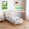 Protège Matelas Alèse Impermeable avec jupe elastiquee 90x190x30cm - voonot.com