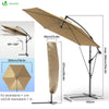 Parasol deporte 3M avec housse de protection et sangle de fixation Kaki - voonot.com