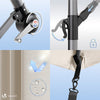 Parasol deporte 3M avec housse de protection et sangle de fixation Beige - voonot.com