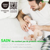 Lot de 2 Protège Matelas Alèse Impermeable avec jupe elastiquee 90x200x30cm - voonot.com
