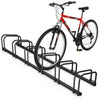 Ratelier range velo acier mural et sol 6 vélos Noir - voonot.com