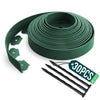 Bordure de jardin PE flexible 10m avec piquets vert - voonot.com