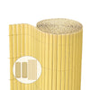 Canisse PVC brise vue ultra renforce avec attaches de fixation 90x500cm beige - voonot.com