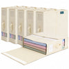 Lot de 6 Sacs de Rangement Drap de Lit Pliable 38,5x33x12cm Beige