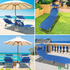 Transat pare soleil Lot de 2 pcs bleu - voonot.com