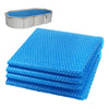 Bache a bulle piscine 120 microns rectangulaire decoupable 600x400cm bleu - voonot.com