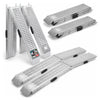 Rampe de chargement pliable Lot de 2 pcs en acier galvanise 160cm - voonot.com