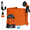 Tuyau d’Arrosage Extensible 15m avec Accessoires orange - voonot.com