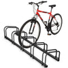 Ratelier range velo acier mural et sol 5 vélos Noir - voonot.com