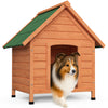 Niche pour Chien Extérieure en Bois 72x65x83cm - voonot.com