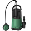 Pompe evacuation 3 en 1 pour eaux chargees 13500L/H profondeur 7m vert - voonot.com