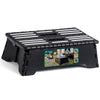 Marchepied pliant antiderapant 39.5x24x13 cm plastique noir - voonot.com