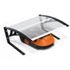 Garage de tondeuse robot Abri 82x80x46 cm Renfort Alu transparent - voonot.com