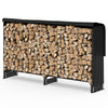 Serre buche 2m avec housse de protection noir - voonot.com