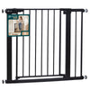 Barriere de securite a pression sans percage Largeur 88-96cm Metal noir - voonot.com