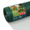 Grillage a maille soude en acier gaine PVC 25mm fil 1mm 1x25m vert - voonot.com