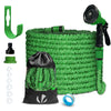 Tuyau d’Arrosage Extensible 15m avec Accessoires vert - voonot.com