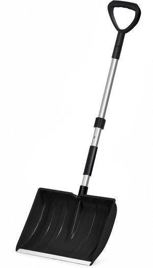 Pelle à Neige Démontable avec Manche en Aluminium Noir - voonot.com