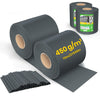 Brise vue occultant PVC 450g/m2 19cm x 140m Anthracite - voonot.com