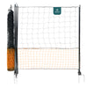Kit cloture filet a poules PE avec piquets 12m orange - voonot.com