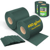 Brise vue occultant PVC 450g/m2 19cm x 140m Vert - voonot.com