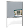 Store moustiquaire pour fenetre enroulable et recoupable en pvc L130 x H160 cm Blanc - voonot.com