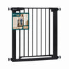 Barriere de securite a pression sans percage Largeur 75-82cm Metal noir - voonot.com