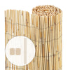 Canisse en roseau naturel Brise vue avec attaches de fixation 100x300cm - voonot.com