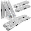 Rampe de chargement pliable  Lot de 2 pcs en acier galvanise 180cm - voonot.com