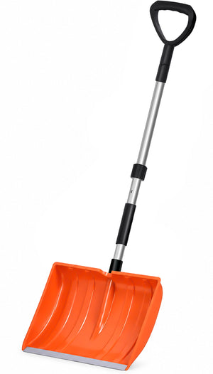 Pelle à Neige Démontable avec Manche en Aluminium Orange - voonot.com
