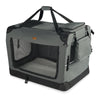 Sac transport pliable chien chat caisse cage portable 70x52x52cm gris - voonot.com