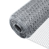 Grillage a poule avec fils 25mm en acier galvanise 1x50M - voonot.com