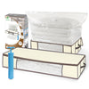 Lot de 5 Housses de rangement sous vide sous lit - voonot.com